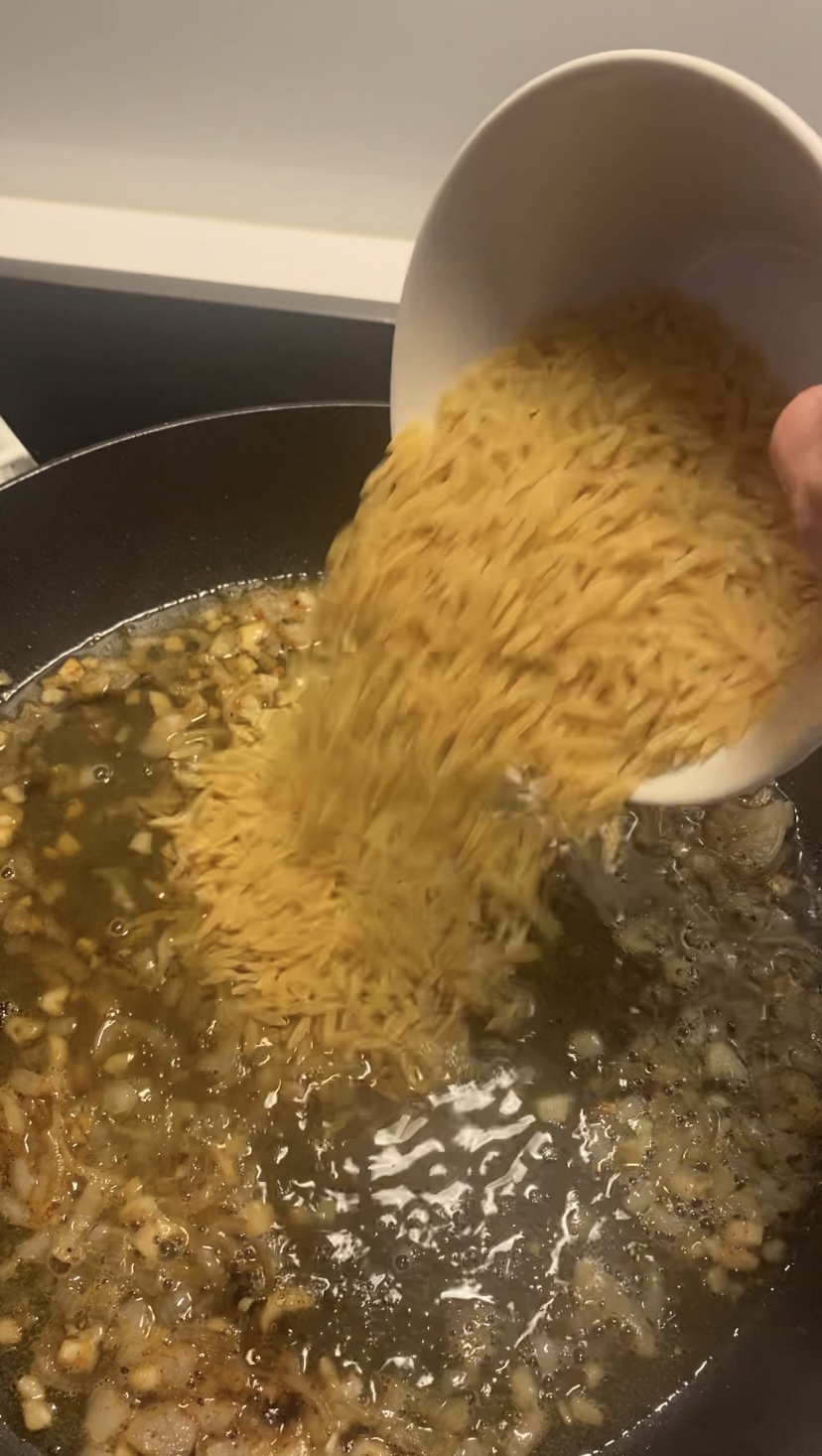 Yhden padan Parmesan broileri orzo pedillä – . Rakastan ruokaa